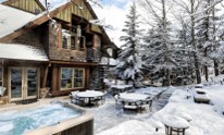 Vail rentals and outdoor area